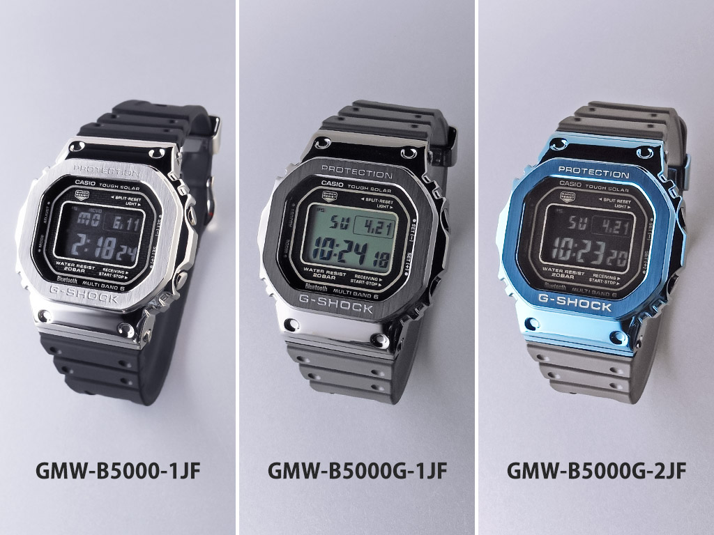 腕時計(デジタル)G-SHOCK GMW-B5000-1JF メタル