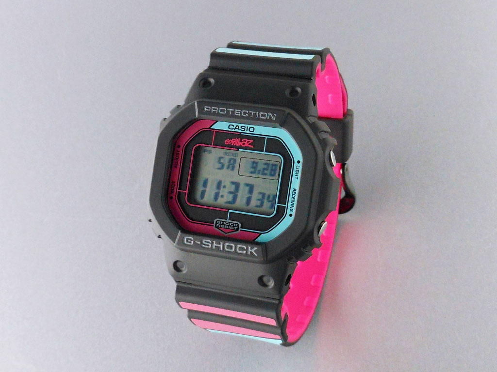 G-SHOCK 腕時計 GORILLAZコラボモデルGW-5600GZ-1JRメンズ