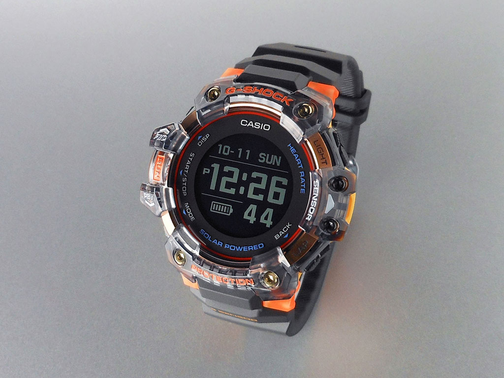 カシオ Gスクワッド 腕時計 スマートウォッチ GPS 電波ソーラー 黒