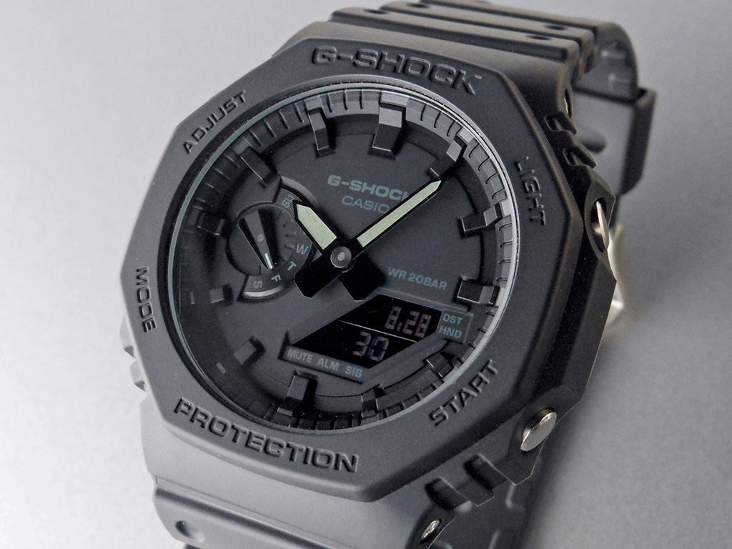 G-SHOCK GA-2100-1A1JF オールブラック　新品 Gショック腕時計(アナログ)