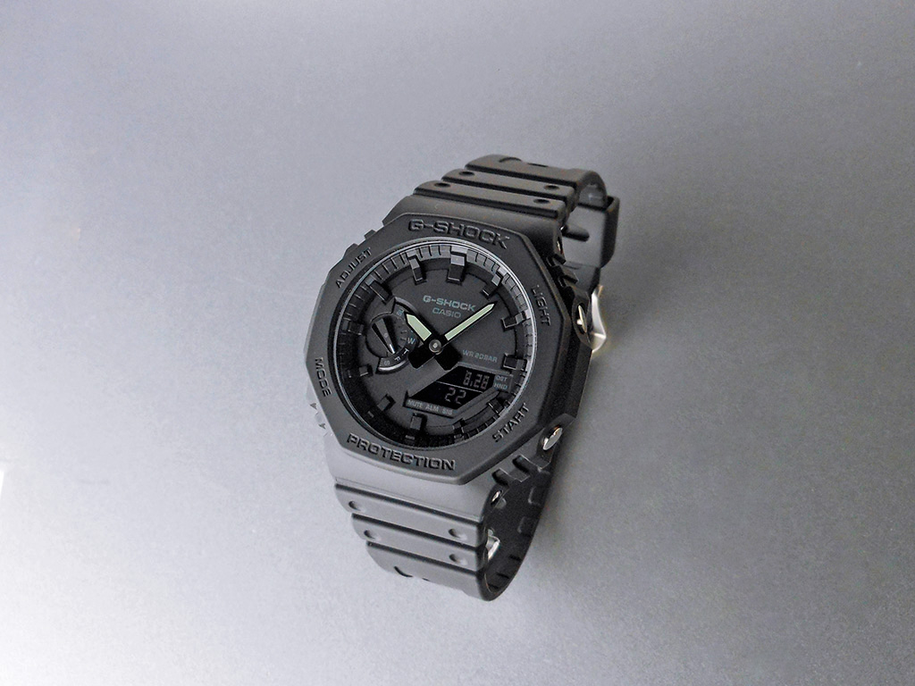 G-SHOCK GA-2100-1A1JF オールブラック　新品 Gショック腕時計(アナログ)