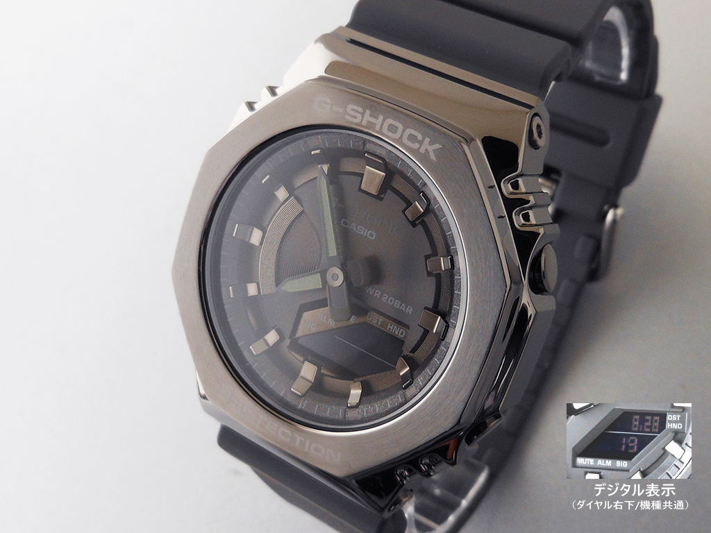 日本限定日本限定CASIO G-SHOCK GM-S2100B-8AJF 腕時計(アナログ
