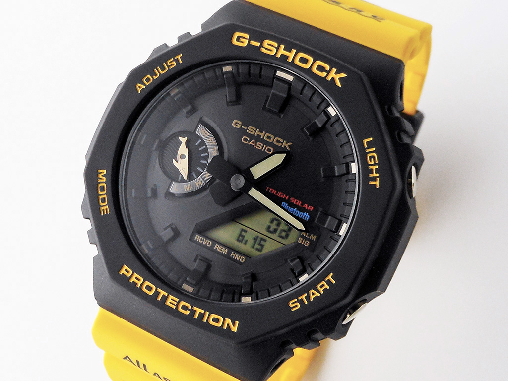 激安を販売 G-SHOCK イルクジ 2100 シリーズ GA-B2100K-9AJR - 時計